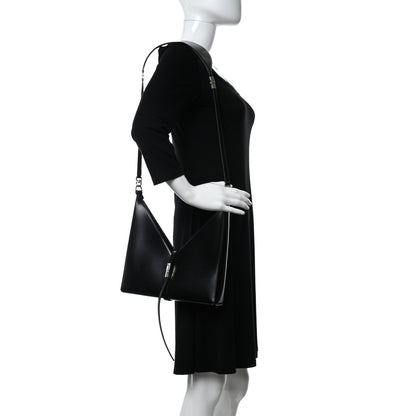 Givenchy Box Calfskin Mini Cut Out Shoulder Bag Black 2 of 10