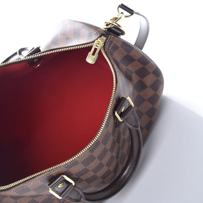Louis Vuitton Damier Ebene Speedy Bandouliere 30 6 of 8