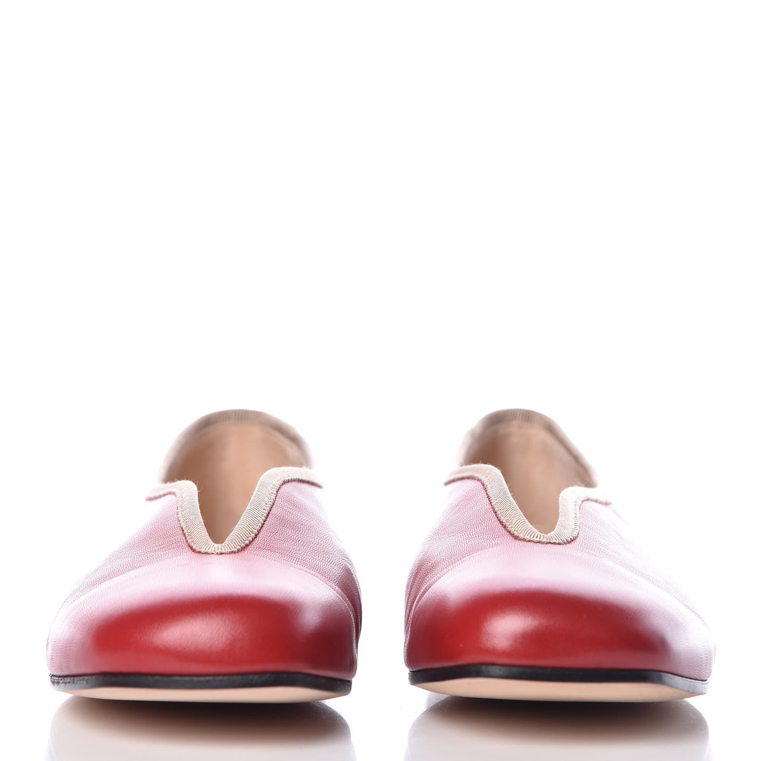 Gucci Malaga Kid Silk Hannelore Detachable Platform Slide 37 Hibiscus Red 6 of 17