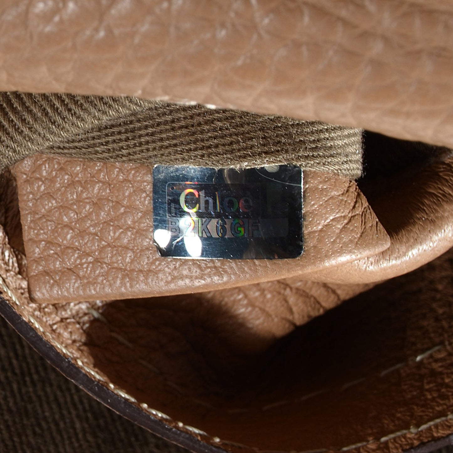 Calfskin Mini Marcie Round Crossbody Bag Nut