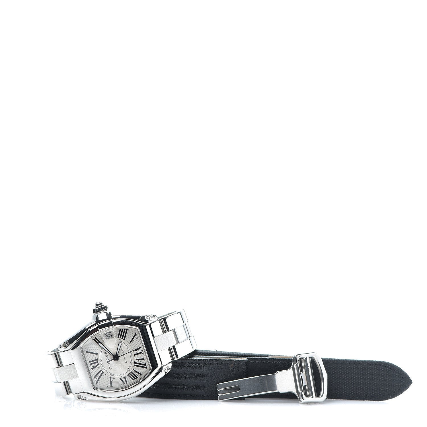 Cartier Stainless Steel 37mm Roadster Automatic Watch 5 of 5