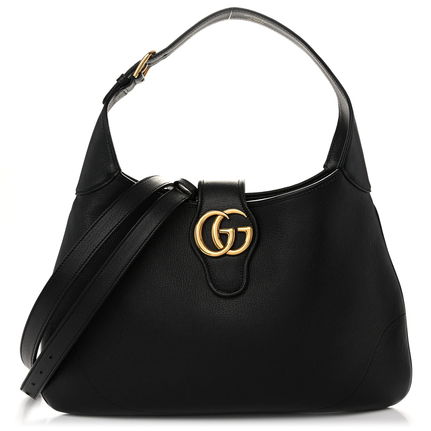 Goatskin Medium Aphrodite Shoulder Bag Black