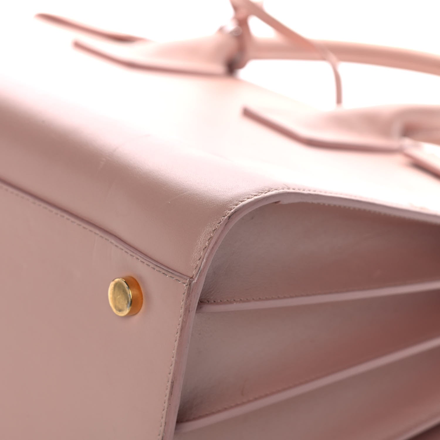 Saint Laurent Calfskin Small Sac De Jour Light Blush 8 of 28