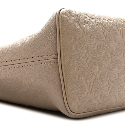 Louis Vuitton Empreinte Monogram Giant Neverfull MM Tourterelle 9 of 12