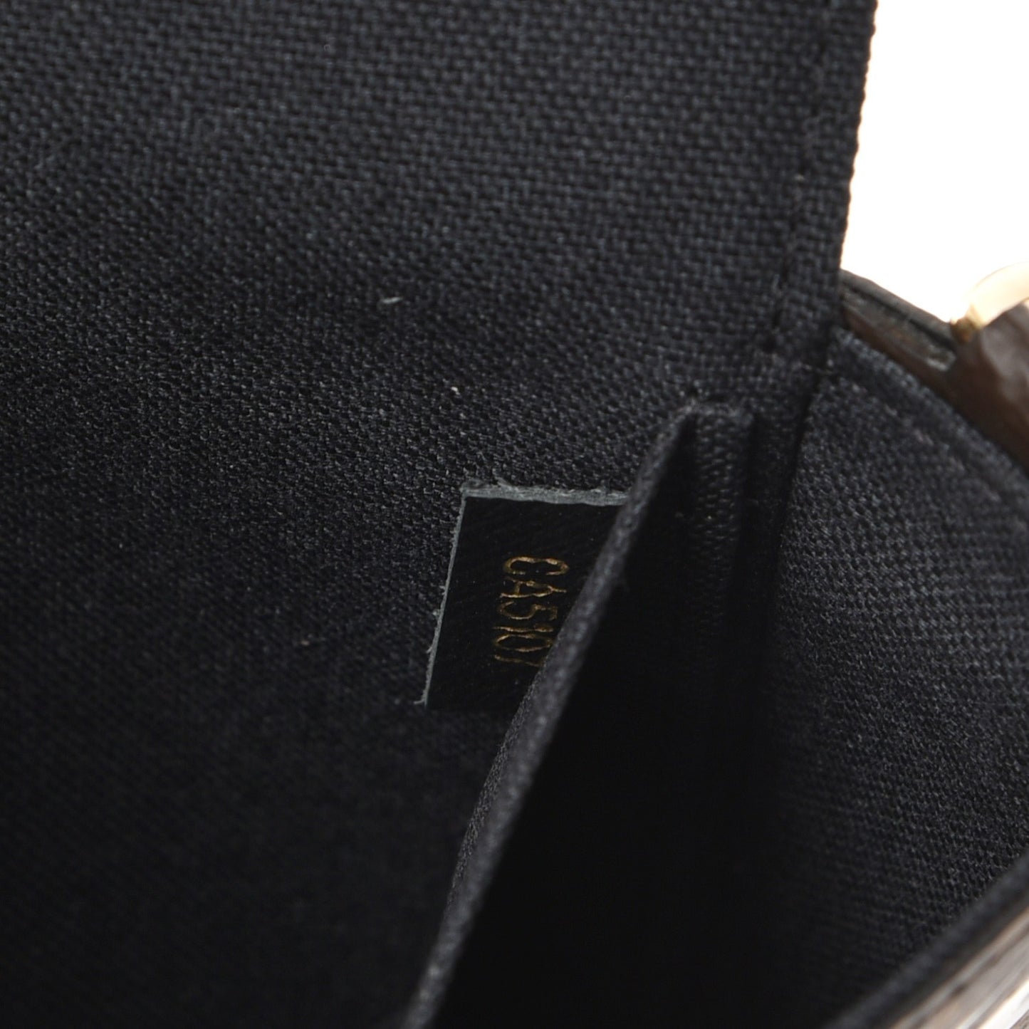 Monogram Blossom Pochette Felicie Chain Wallet Black