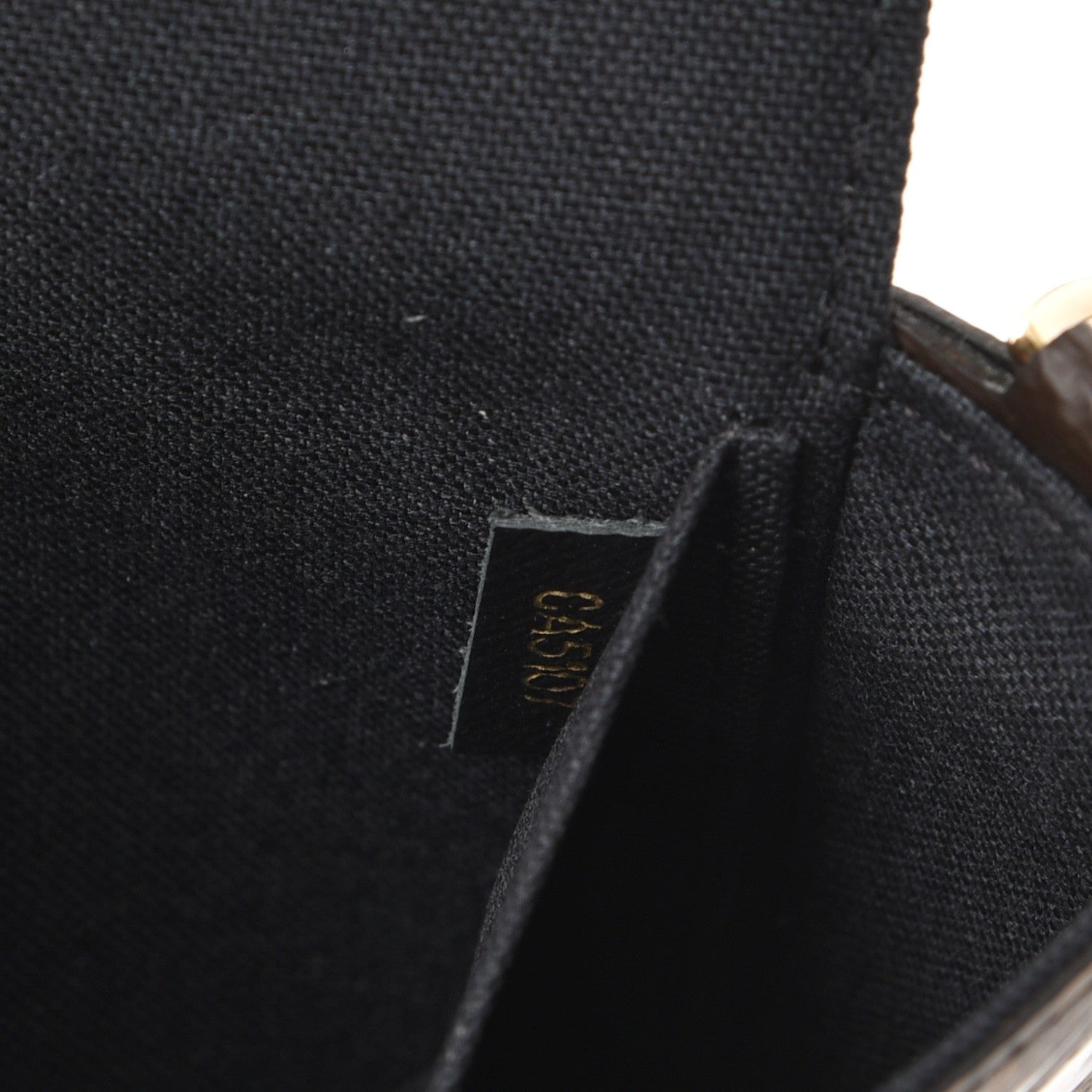 Louis Vuitton Monogram Blossom Pochette Felicie Chain Wallet Black 7 of 8