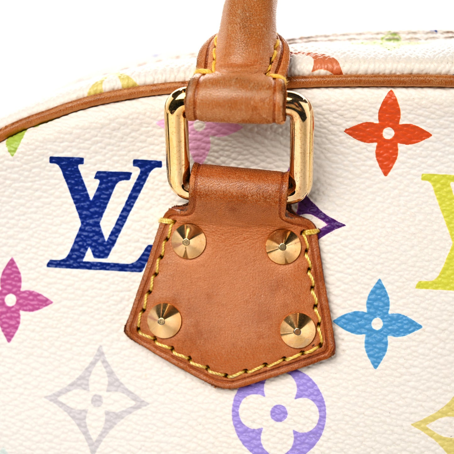 Monogram Multicolor Trouville White