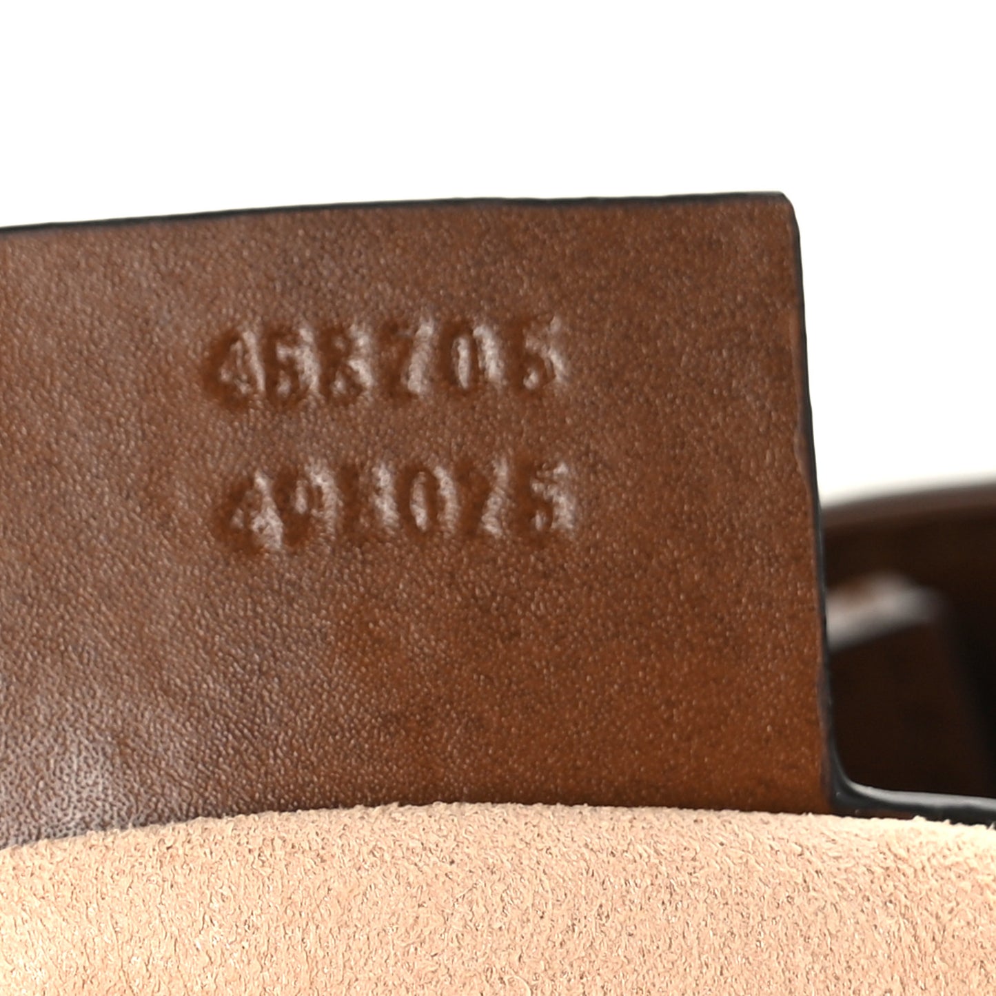 Soft GG Supreme Monogram Medium Crossbody Tote Beige Cuir