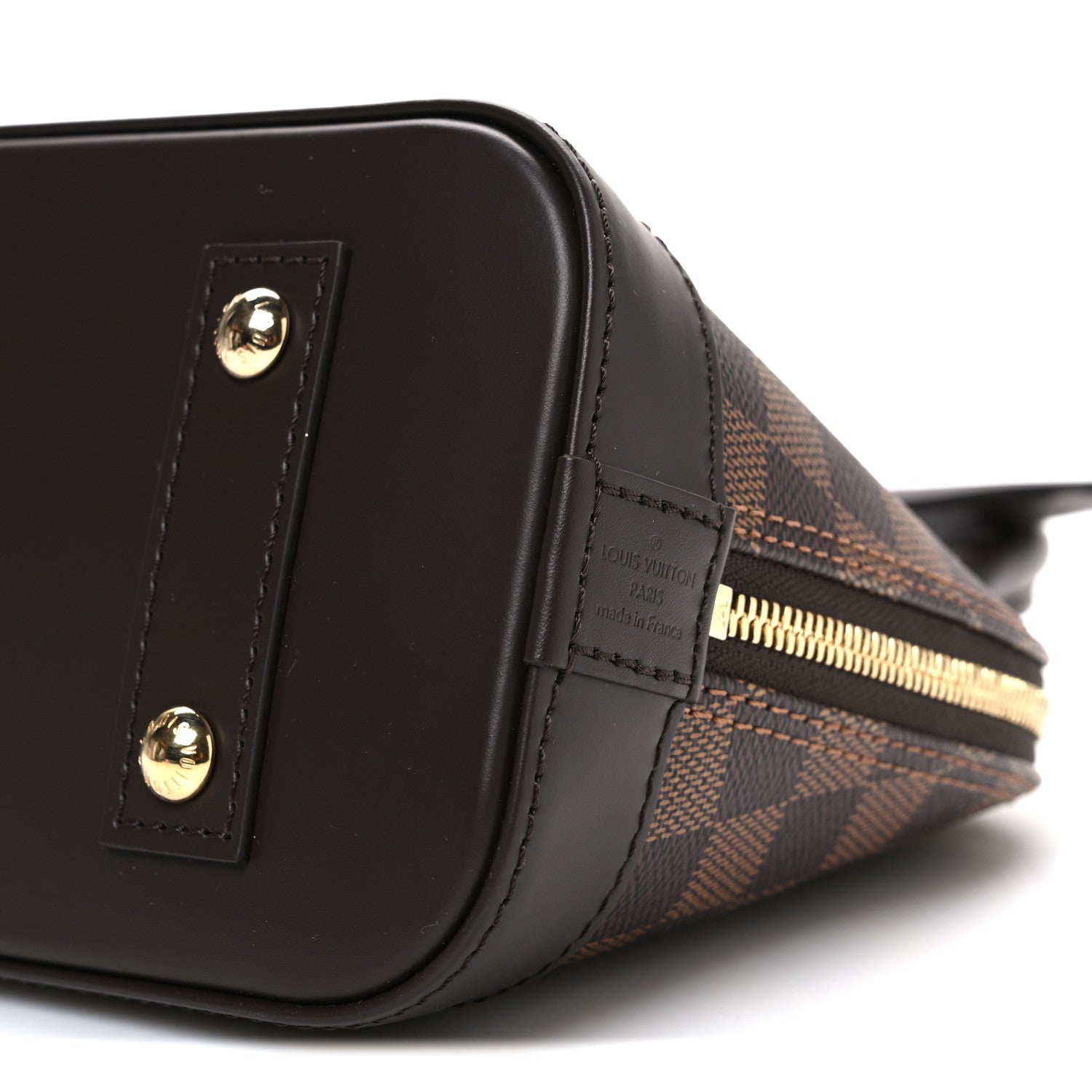 Louis Vuitton Damier Ebene Alma BB 8 of 9