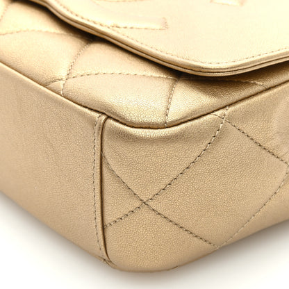 Chanel Metallic Lambskin Quilted Timeless CC Flap Gold 9 of 9
