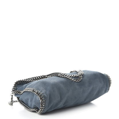 Stella McCartney Shaggy Deer Falabella Fold Over Tote Blue 4 of 9