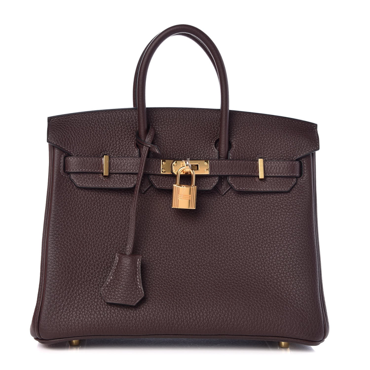 Hermes Togo Birkin 25 Chocolate 1 of 33