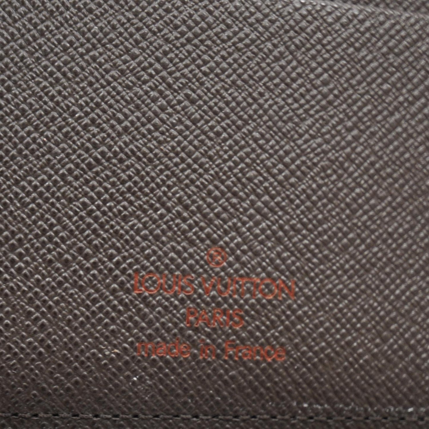 Damier Ebene Medium Ring Agenda Cover