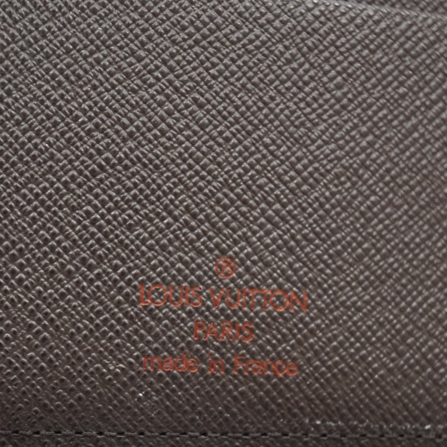 Louis Vuitton Damier Ebene Medium Ring Agenda Cover 7 of 8