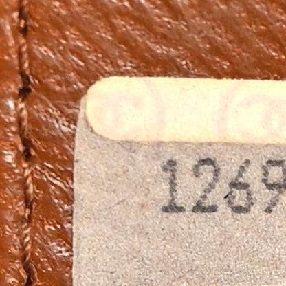 Chanel Lambskin Quilted Camera Case Brown 7 of 12