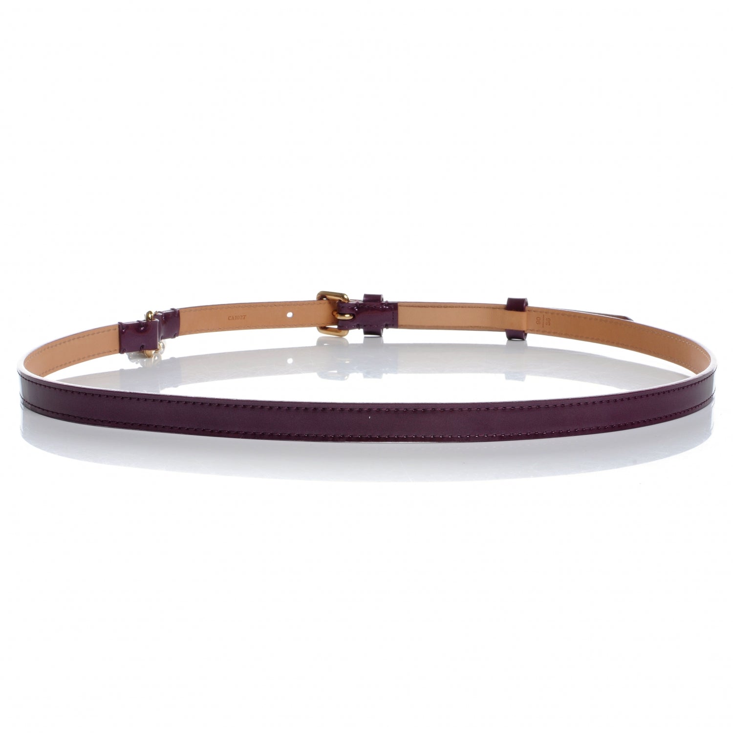 Louis Vuitton Vernis Pampilles Belt 90 36 Violet 3 of 9