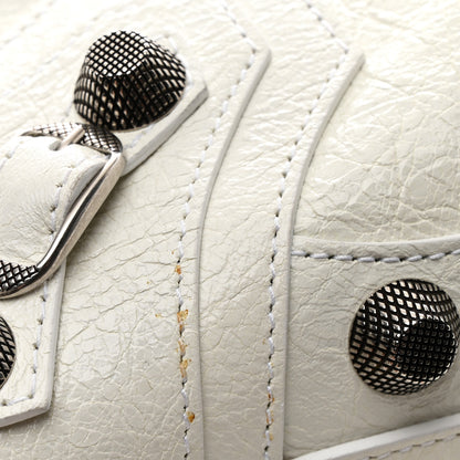 Balenciaga Agneau Arena Neo Cagole City Handbag Optic White 12 of 13