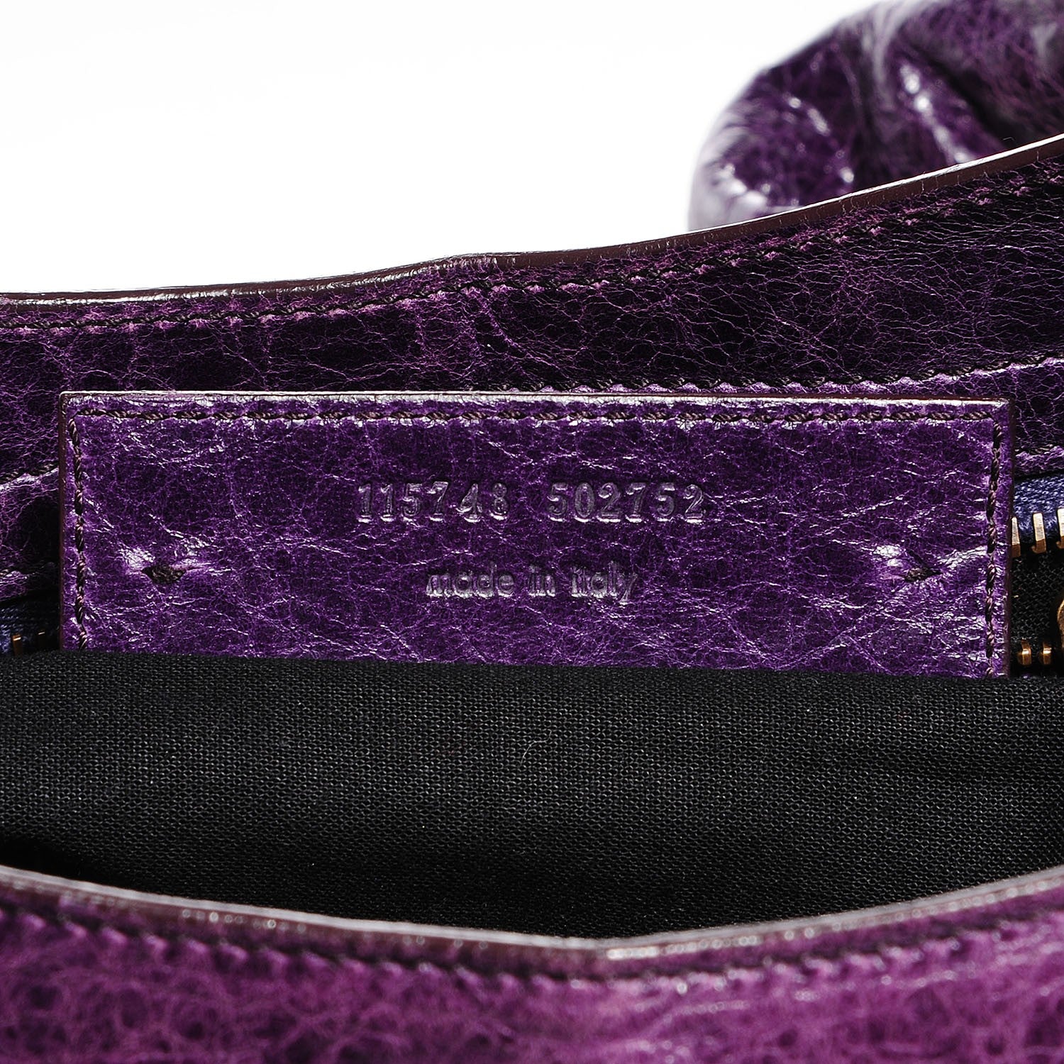 Balenciaga Chevre Classic Hardware City Violet 11 of 13