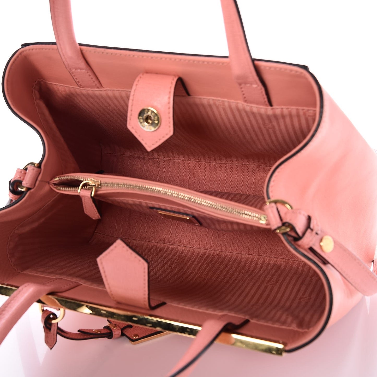Vitello Elite Petite 2Jours Tote Pesca