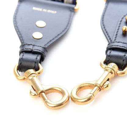 Christian Dior Velvet Oblique Shoulder Strap Blue 6 of 6