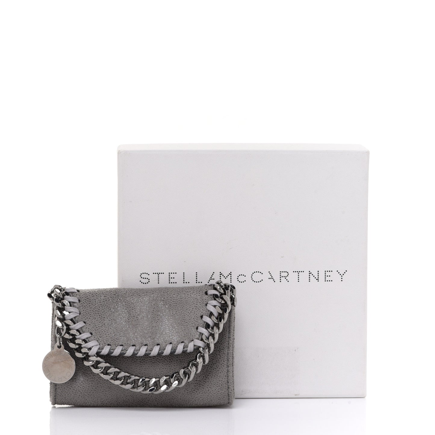 Shaggy Deer Micro Falabella Tote Grey