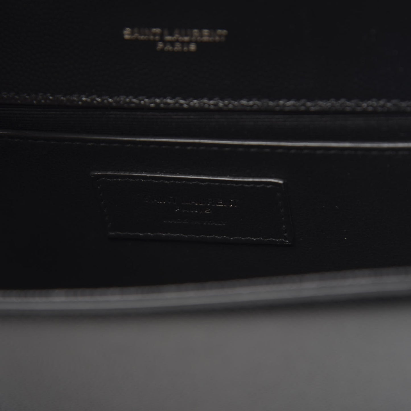 Grain De Poudre Small Monogram Kate Satchel Black