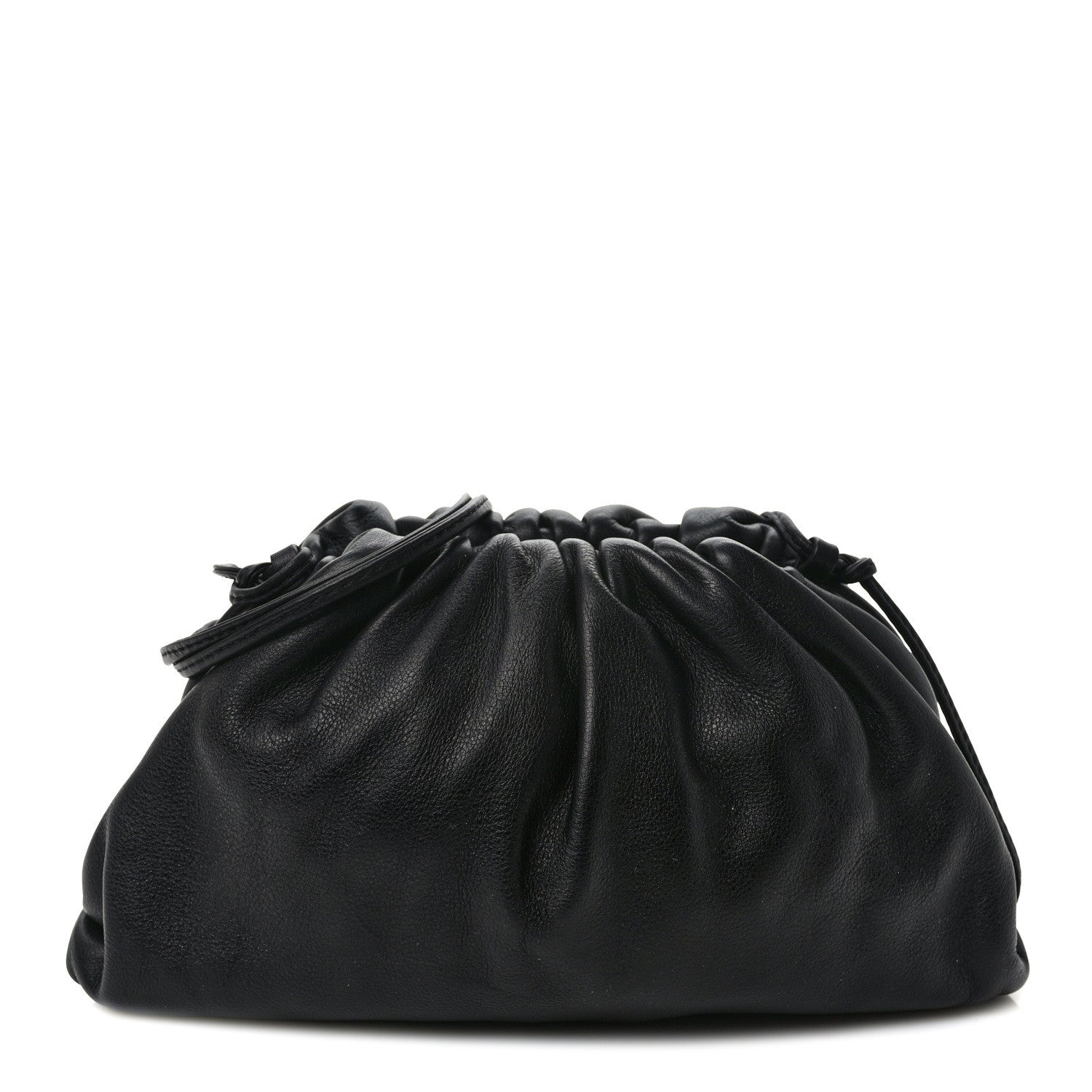 Bottega Veneta Butter Calfskin The Mini Pouch Black 1 of 8