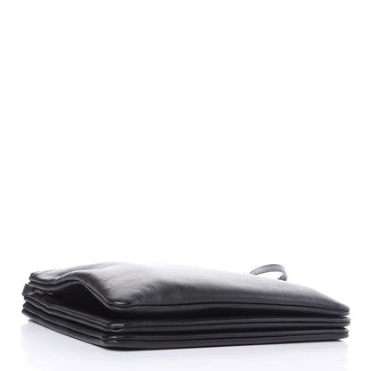 Celine Lambskin Large Trio Crossbody Bag Black 4 of 12