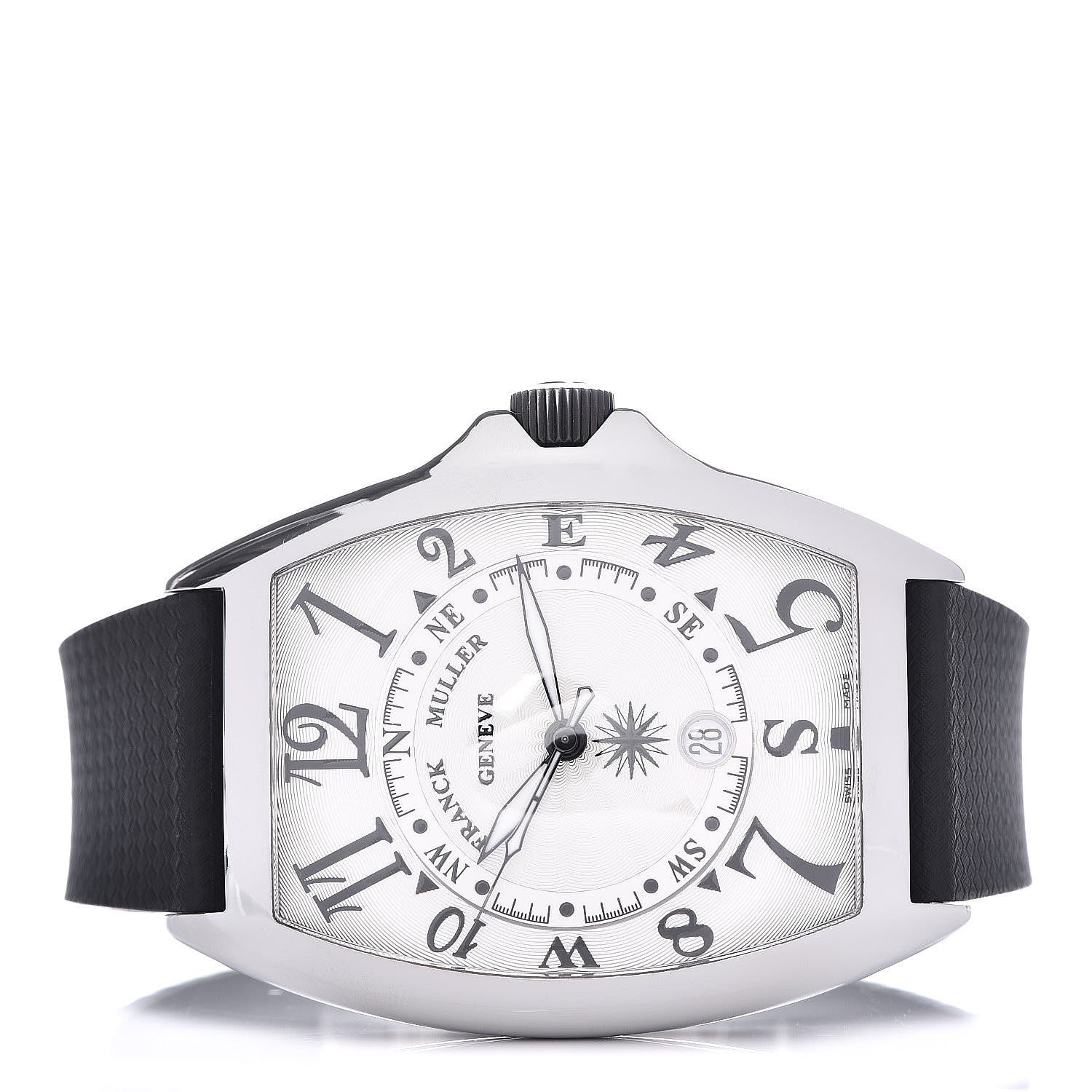 Franck Muller Stainless Steel Rubber 42mm Mariner Automatic Watch 9080SC 3 of 9