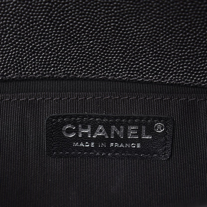 Chanel Caviar Quilted Medium Boy Flap Black 6 of 7