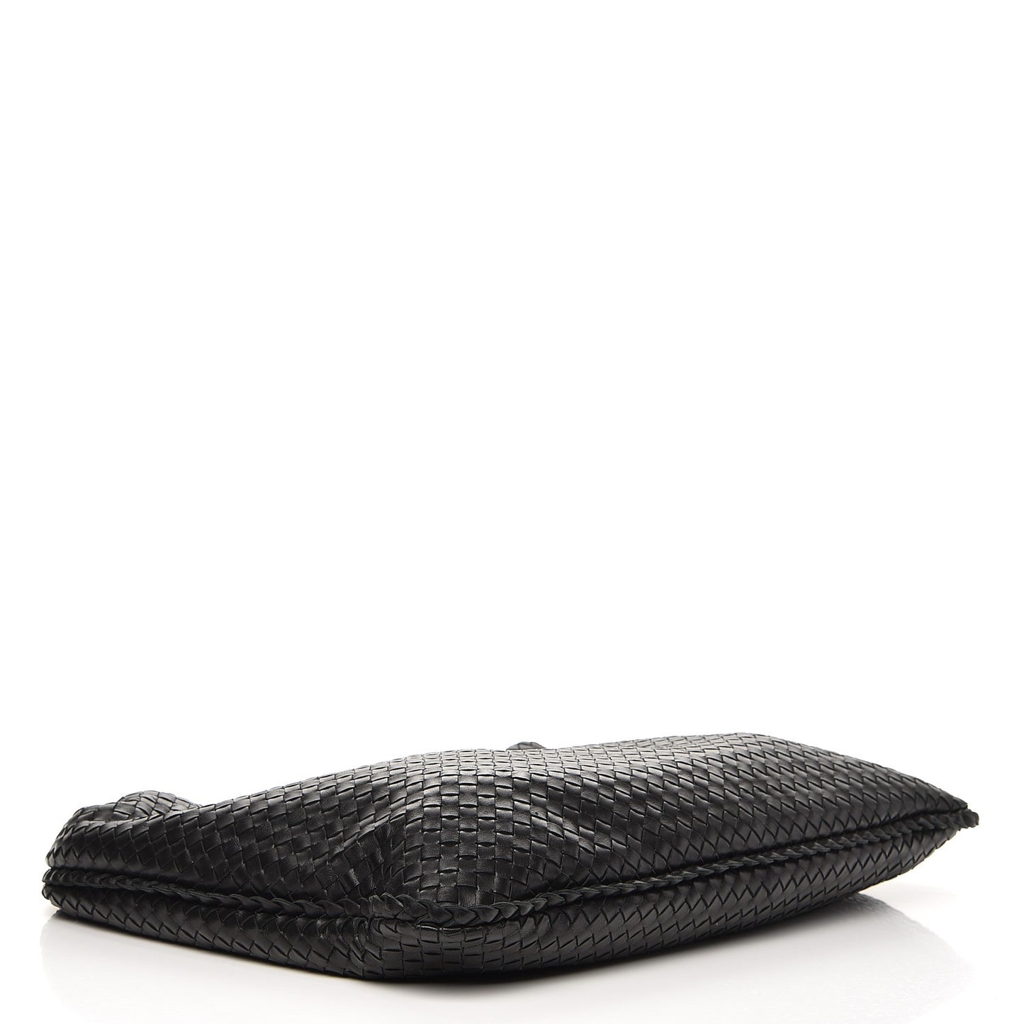 Nappa Intrecciato Maxi Veneta Hobo Nero Black