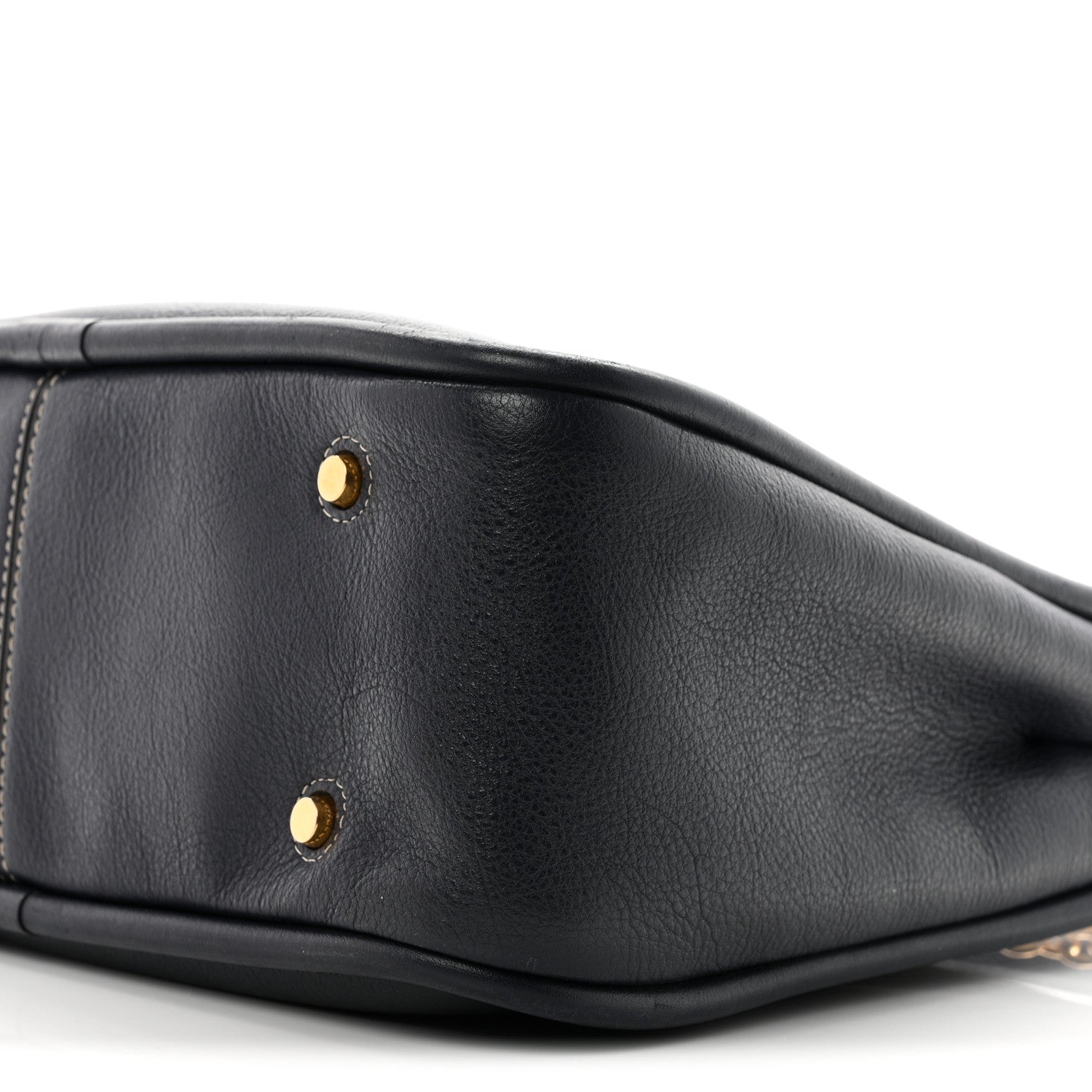 Mulberry Small Classic Grain Calfskin Leighton Midnight Blue 10 of 11
