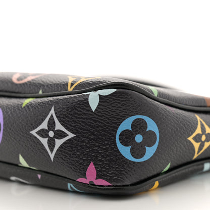 Louis Vuitton LV X TM Monogram Multicolor Pochette Accessories Black 9 of 10