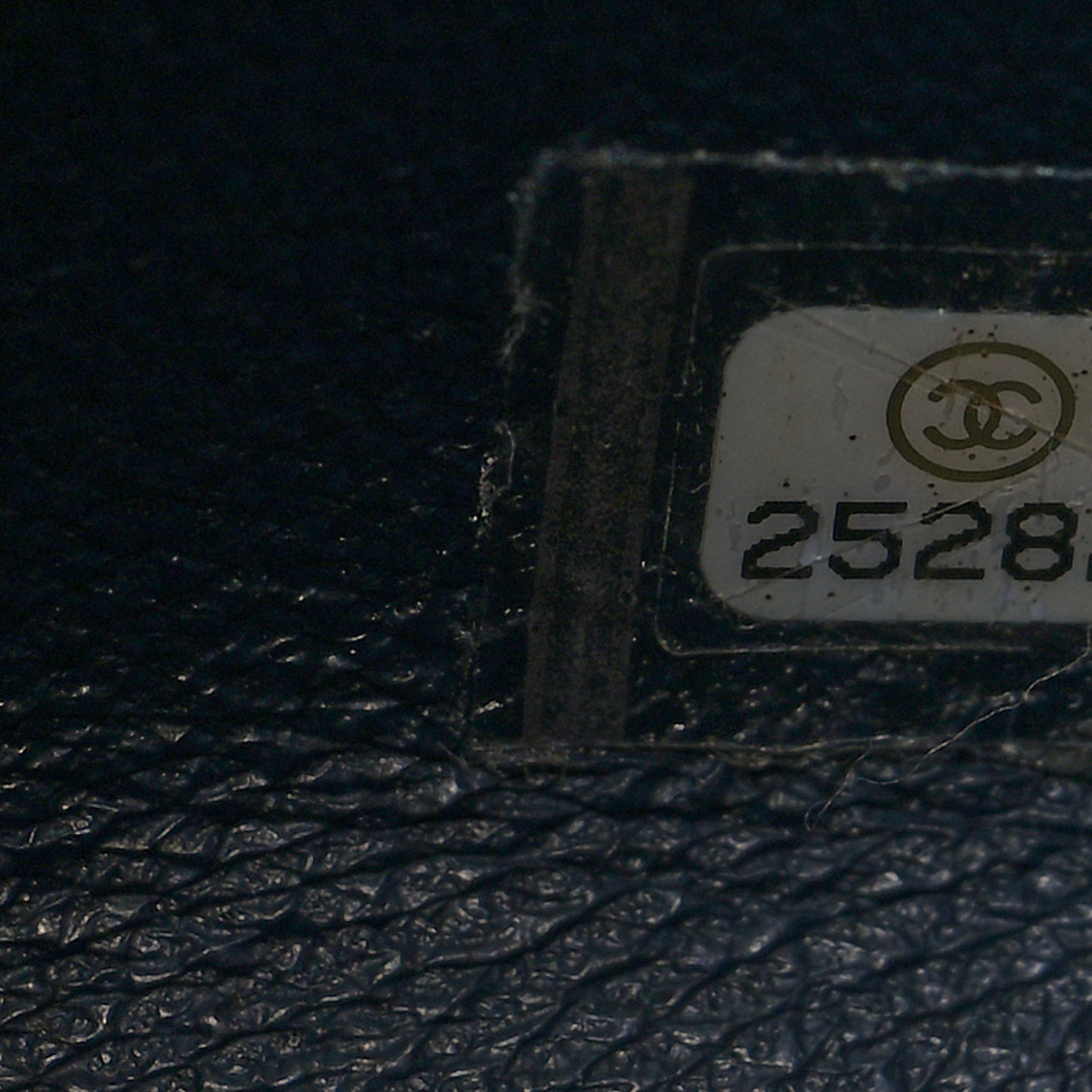 Caviar Quilted Filigree Backpack Navy