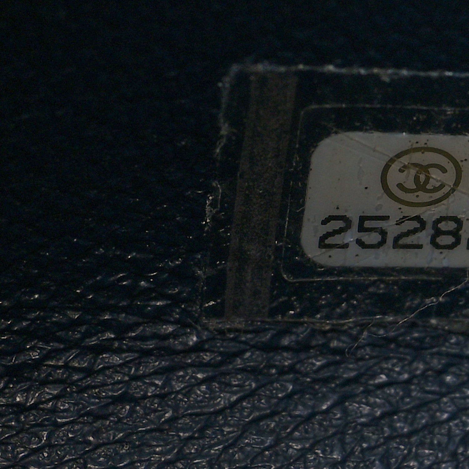 Chanel Caviar Quilted Filigree Backpack Navy 7 of 10