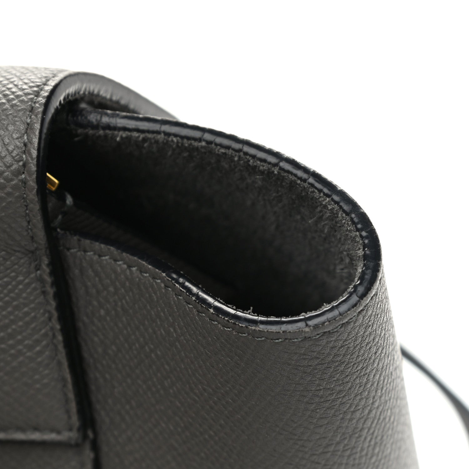 Celine Baby Grained Calfskin Micro Belt Bag Grey 12 of 12