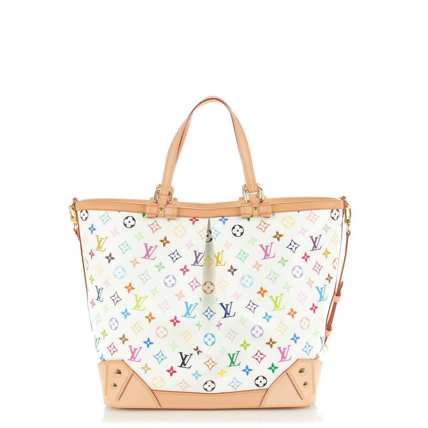 Monogram Multicolor Sharleen GM White