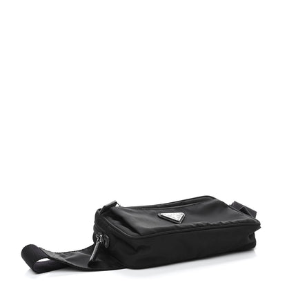Prada Tessuto Nylon Saffiano Belt Bag Black 3 of 4