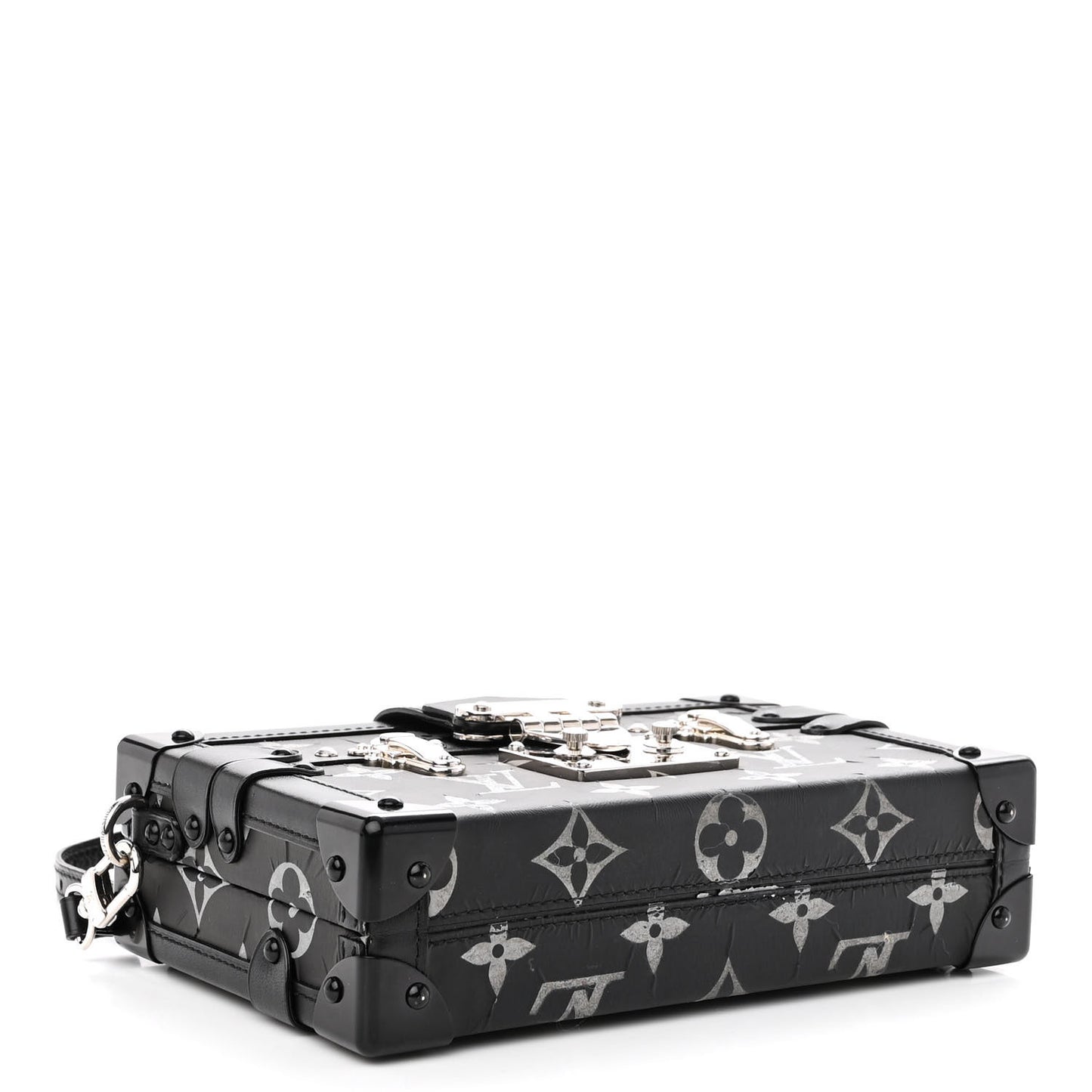 Reflective Petite Malle Black