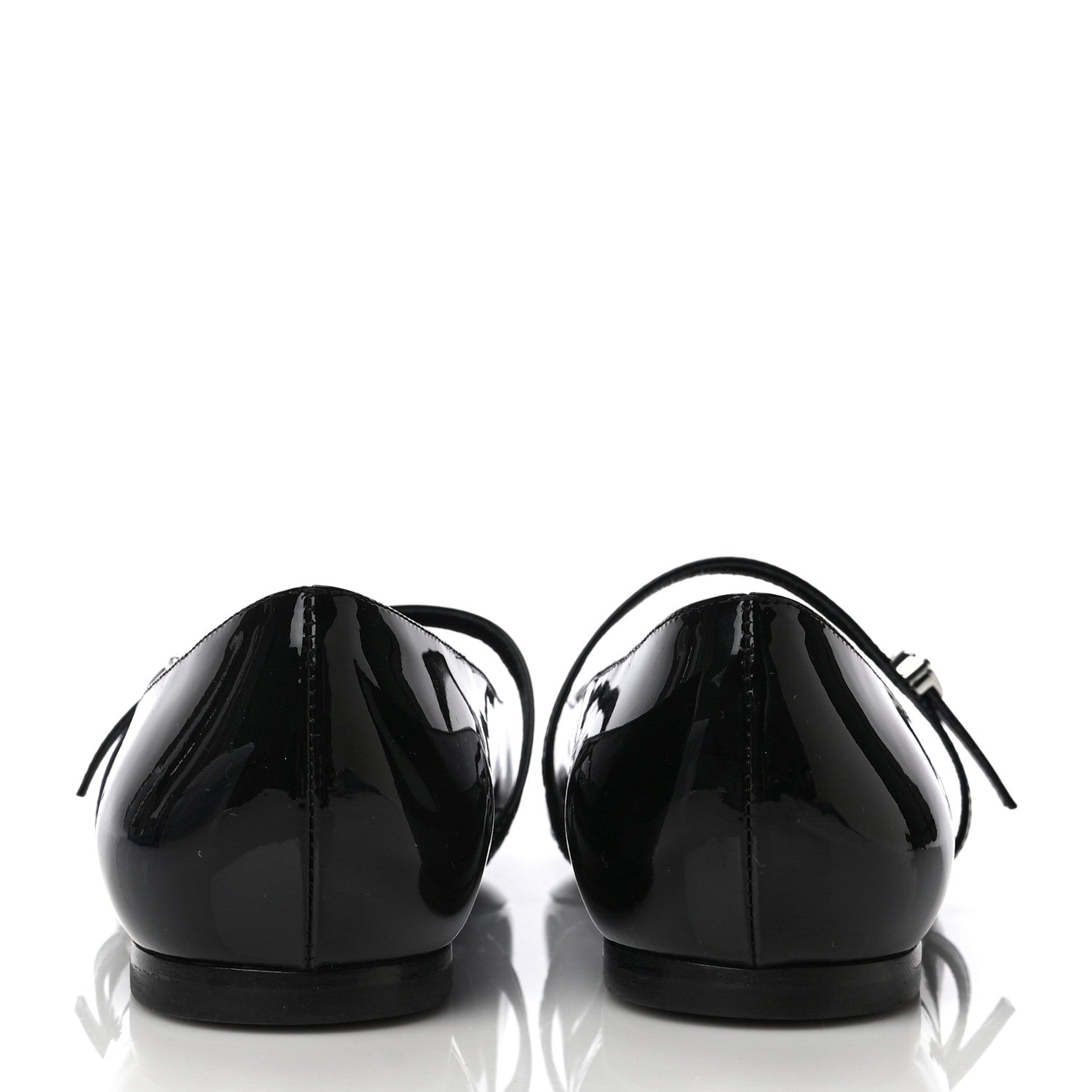 Louis Vuitton Patent Uniformes Ballet Flats 37.5 Black 3 of 8