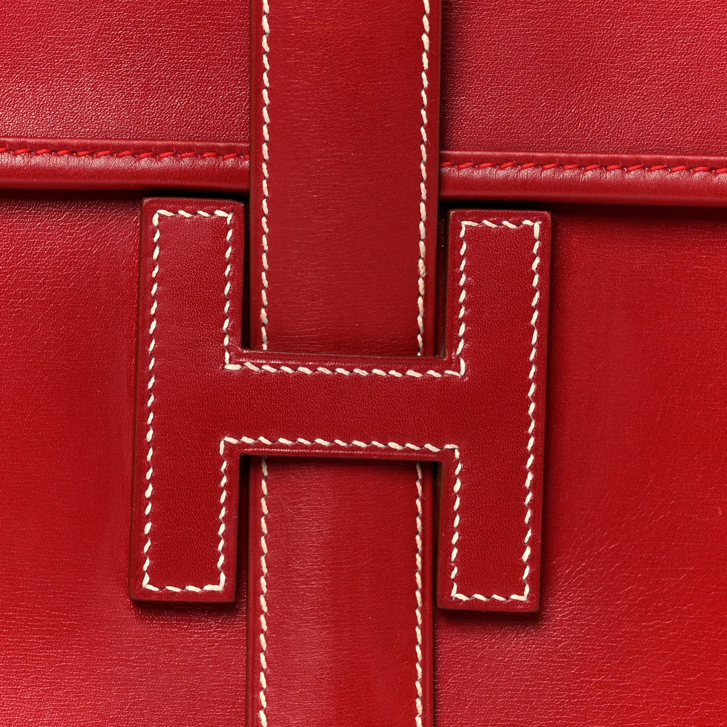 Courchevel Jige PM Clutch Rouge Vif
