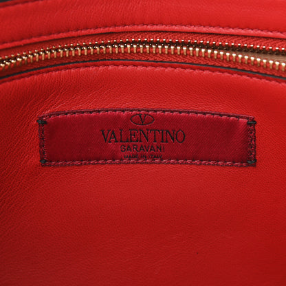 Valentino Garavani Nappa Large Rockstud Spike Shoulder Bag Soft Noisette 6 of 9