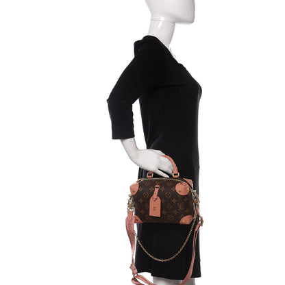 Louis Vuitton Monogram Petite Malle Souple Peach 2 of 11