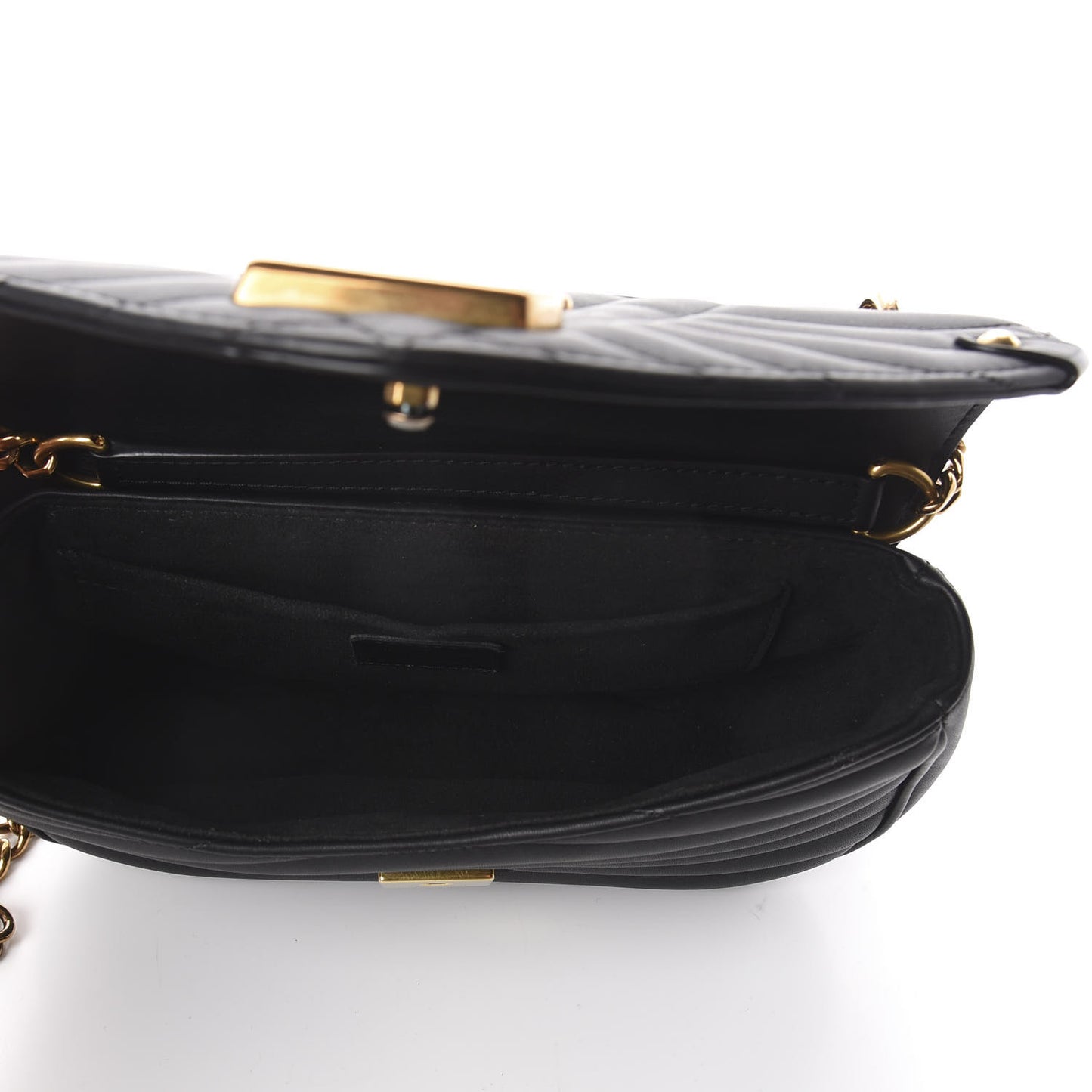 Calfskin New Wave Chain MM Black