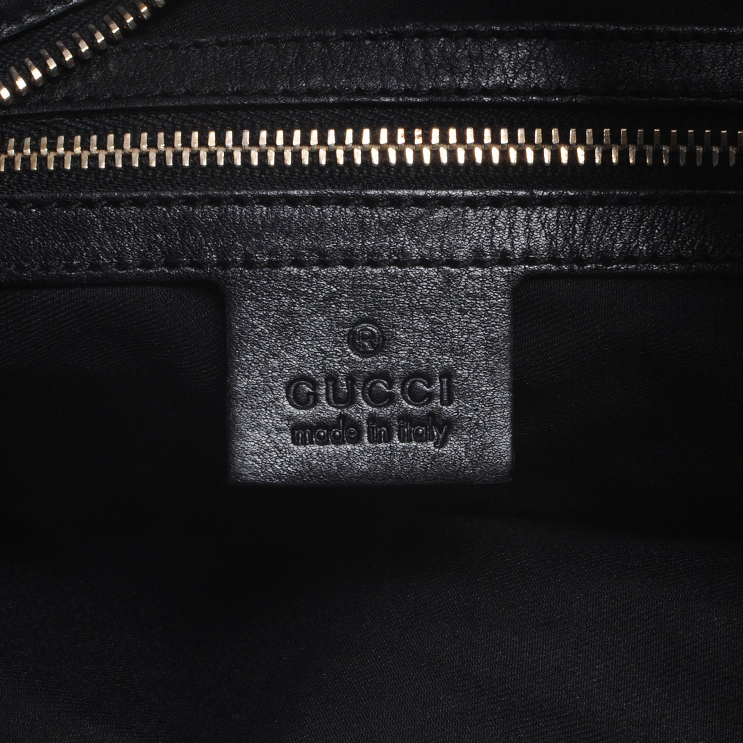 Gucci Leather Large Horsebit Chain Hobo Black 6 of 7