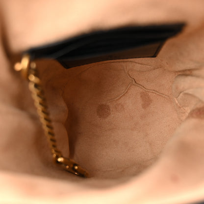 Gucci Calfskin Matelasse Mini GG Marmont 2.0 Bucket Bag Black 5 of 12