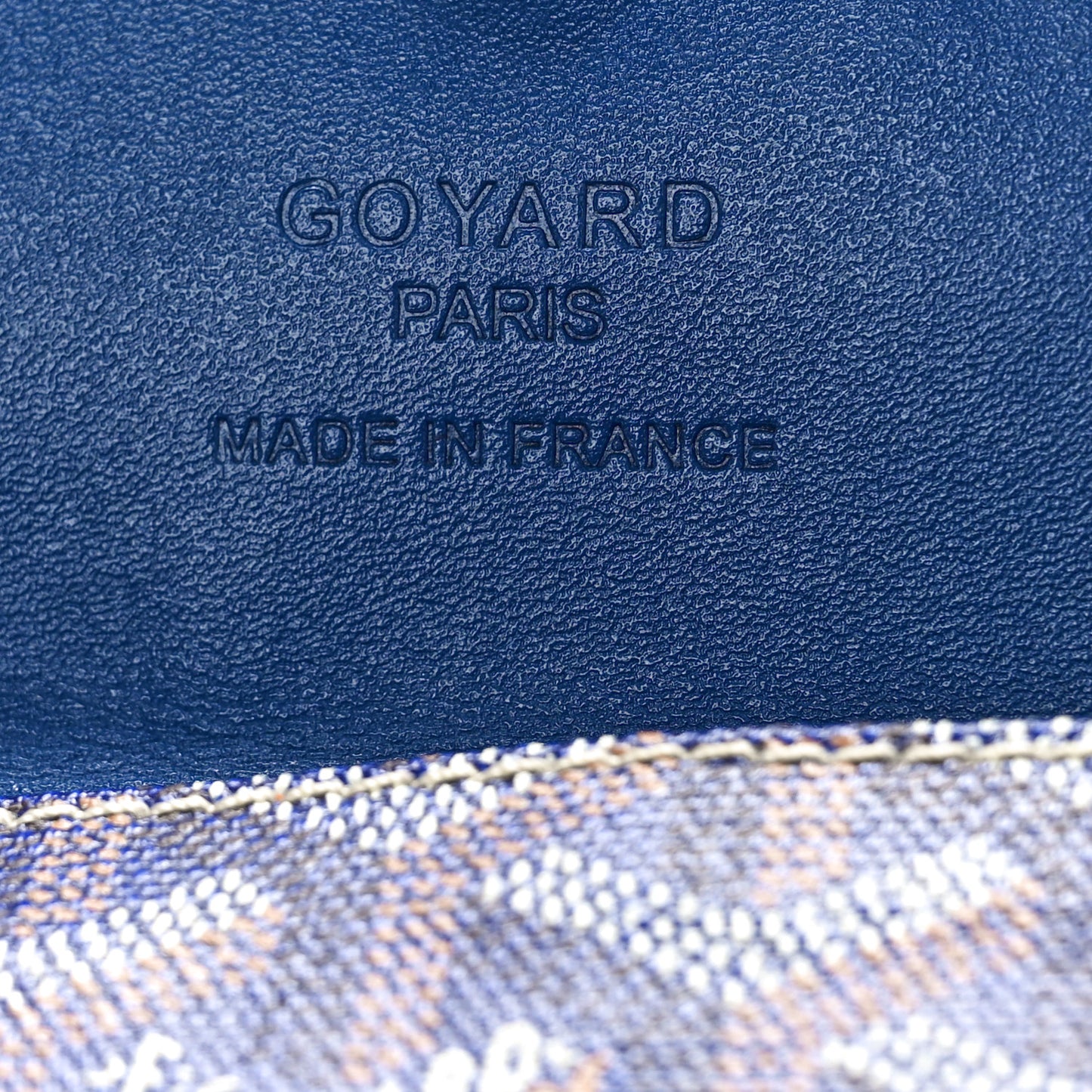 Goyardine Saint Louis PM Blue