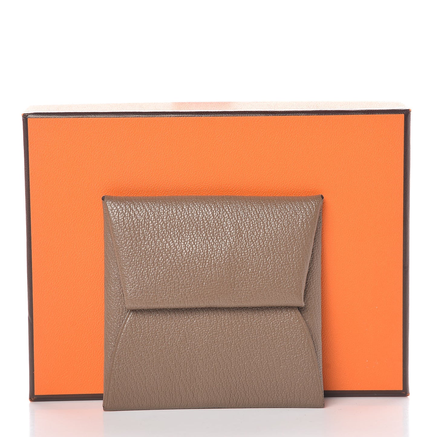 Chevre Mysore Bastia Coin Purse Etoupe