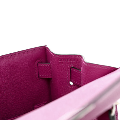 Hermes Epsom Kelly Sellier 28 Rose Pourpre 7 of 14