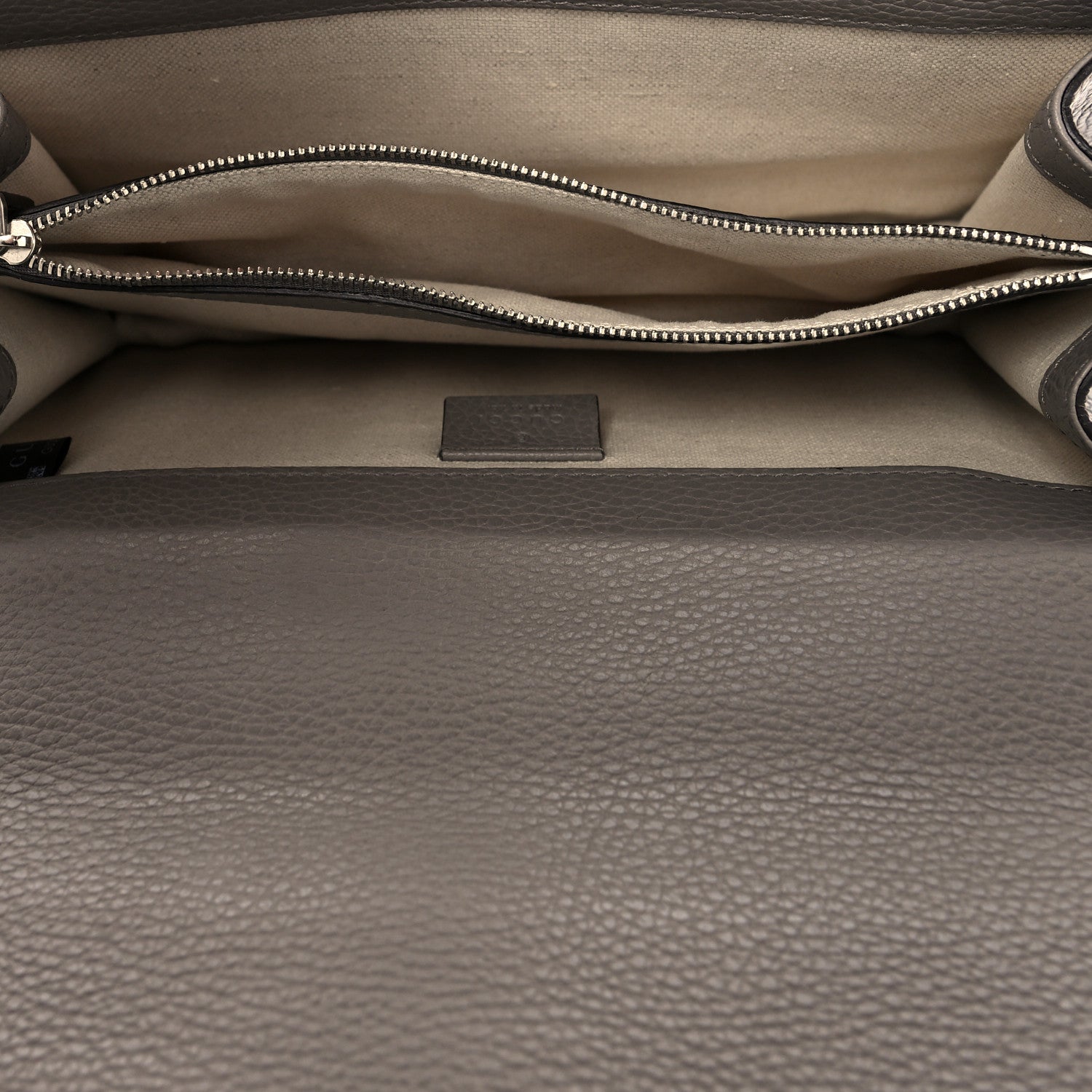Gucci Pebbled Calfskin Small Dionysus Shoulder Bag Dusty Grey 5 of 11